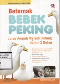 Beternak Bebek Peking: Jurus Ampuh Meraih Untung dalam 2 bulan