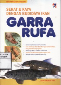 Sehat dan kaya dengan Budidaya Garra Rufa